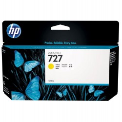 cartouche hp 727 jaune d'encre origine b3p21a tabtel