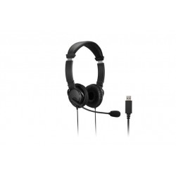 Kensington Micro-Casque Classic USB-A avec réglage du micro et du volume (K33065WW)