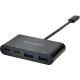 Hub USB-C Kensington CH1000 4 ports (K39124EU)