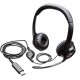 Casque Logitech H390 avec microphone anti-parasite - USB (981-000406)