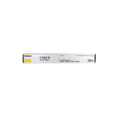 toner canon c-exv 51 jaune origine 0484c002aa prix maroc