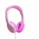 casque celly pour enfants avec stickers - rose - jack 3,5 mm kidsbeatpk prix maroc
