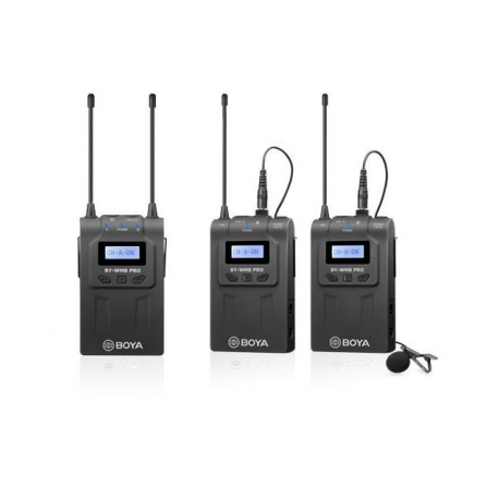 système de microphone sans fil uhf boya by-wm8 pro-k2 prix maroc