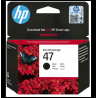HP 47 Noir - Cartouche d'encre HP d'origine (6ZD21AE)