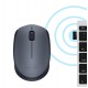 Logitech M170 Grey-K souris Ambidextre RF sans fil Optique 1000 DPI (910-004642)