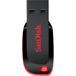 Clé USB SanDisk Cruzer Blade USB 2.0 - 32 Go (SDCZ50-032G-B35)