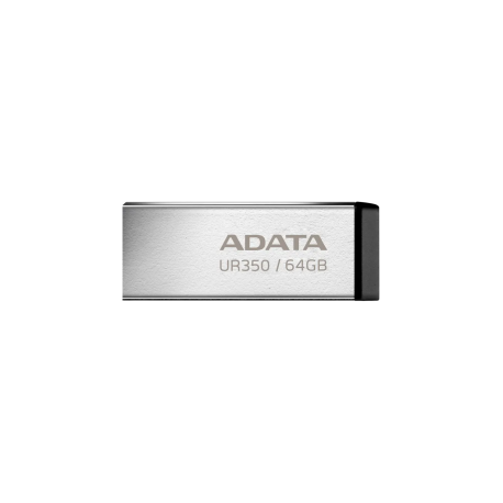 Clé USB ADATA UR350 - 3.2 Gen 1 - 64 Go (UR350-64G-RSR/BK)