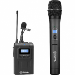 système de microphone sans fil à double canal uhf boya by-wm8 pro-k3 prix maroc