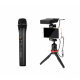 système de microphone sans fil à double canal uhf boya by-wm8 pro-k3 prix maroc