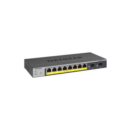 switch administrable netgear gigabit 8 ports poe+ avec 2 ports sfp 55w gs110tp prix maroc