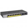 switch administrable netgear gigabit 8 ports poe+ avec 2 ports sfp 55w gs110tp prix maroc