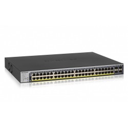 smart switch netgear gigabit 48 ports poe+ avec 4 ports sfp 384w gs752tp prix maroc