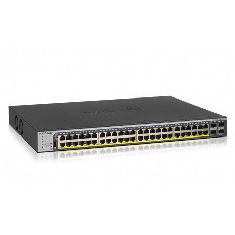 smart switch netgear gigabit 48 ports poe+ avec 4 ports sfp 384w gs752tp prix maroc