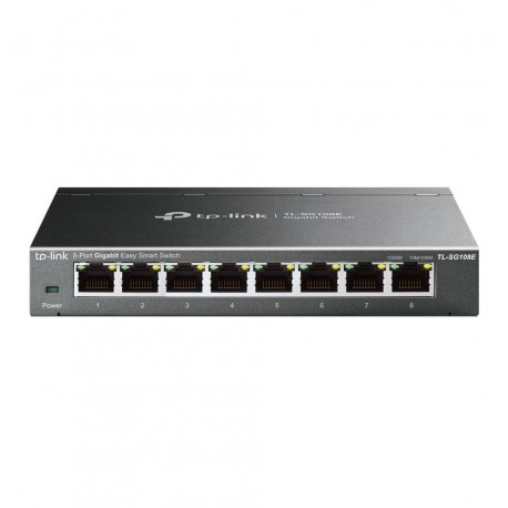 Switch de bureau TP-Link TL-SG108E 8 Ports Gigabit (TL-SG108E)