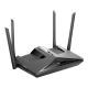 Routeur Modem Double Bande sans Fil D-Link AX1800 MESH WI-FI 6 ADSL2+/VDSL2 avec VOIP (DSL-X1852E/MME)