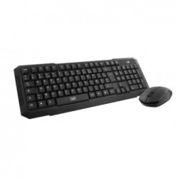 pack clavier + souris sans fil bridge noire kbscfirst prix maroc