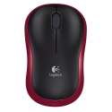 Souris sans fil Logitech M185 Rouge (910-002237)