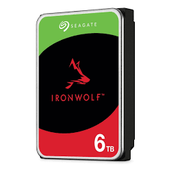 disque dur interne 3.5 seagate ironwolf 6 to pour nas st6000vn006