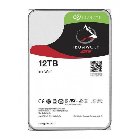 Disque dur 12TB Seagate IronWolf 3.5" SATA III pour NAS ST12000VN0008 prix maroc