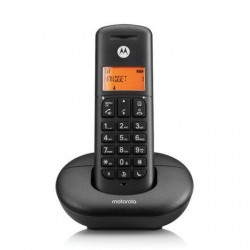 Téléphone Fixe sans fil Motorola E201 Noir (E201)