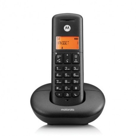 Téléphone Fixe sans fil Motorola E201 Noir (E201)