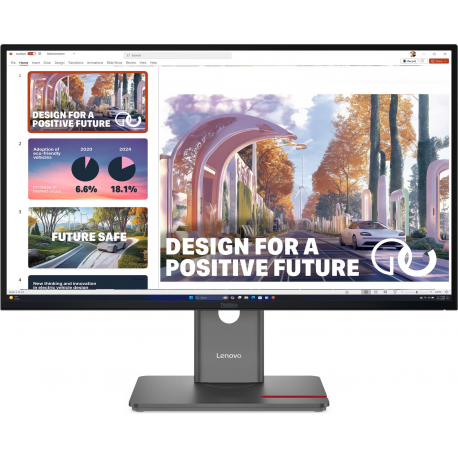 Écran 27" Lenovo ThinkVision P27QD-40 64B3GAT2EU prix Maroc