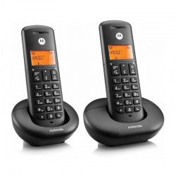 Téléphone Fixe sans fil Motorola E201 Noir (E201)