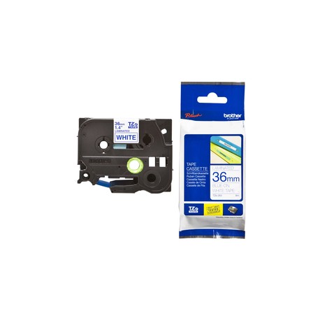 Cassette à ruban Brother TZe-263 Bleu sur Blanc 36 mm x 8 m TZE263 prix Maroc