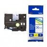 Cassette à ruban Brother TZe-263 Bleu sur Blanc 36 mm x 8 m TZE263 prix Maroc