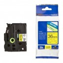 Cassette à ruban Brother TZe-661 Noir/Jaune 36 mm x 8 m (TZE661)