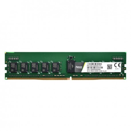 APACER 16 GB 3200 Mhz RDIMM ECC AP-D52.27289S.001 prix Maroc