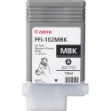Cartouche Canon PFI-102 Noir Mat d'encre origine (0894B001AA)