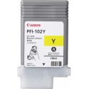 Cartouche Canon PFI-102 Jaune d'encre origine (0898B001AA)