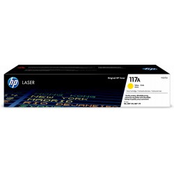 toner hp 117a jaune laserJet d origine w2072a