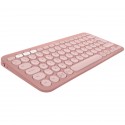 Clavier sans fil Logitech Pebble Keys 2 K380s - AZERTY Rose (920-011805)