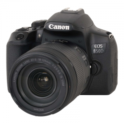 Caméra Canon Reflex EOS 250D + objectif EF-S 18-55mm STM (3454C002AA)