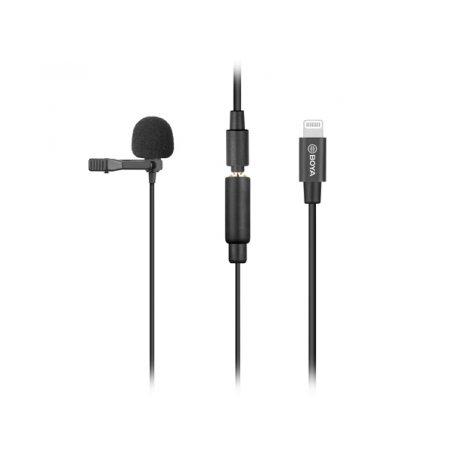 Micro-cravate BOYA avec fil compatible avec IOS BY-M2 prix Maroc
