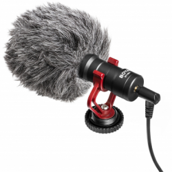  BOYA BY-MM1 Mini Microphone Electromètre Electrique pour Smartphone Tablette PC DSLR Caméra
