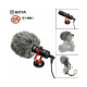  BOYA BY-MM1 Mini Microphone Electromètre Electrique pour Smartphone Tablette PC DSLR Caméra