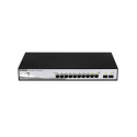 Switch 8-ports D-link Smart 10/100/1000 Base-T 2 SFP (DGS-1210-10)