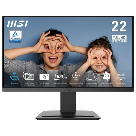 Écran 21.45” Full HD MSI Pro MP223 E2 9S6-3PB9CH-018 prix Maroc