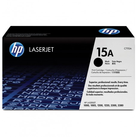 Toner HP 15A Noir Laserjet origine C7115A prix Maroc Toner HP 15A Noir Laserjet origine C7115A prix Maroc
