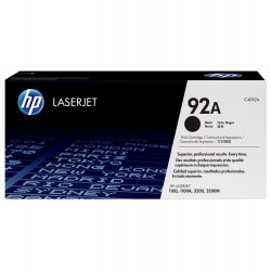 HP 92A Noir (C4092A) - Toner HP LaserJet d'origine prix Maroc