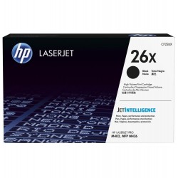 HP 26X Noir Toner grande capacité LaserJet d'origine CF226X prix Maroc