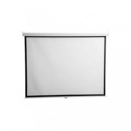 ECRAN DE PROJECTION Oray 2000 PRO -Ecran mural manuel/Blanc mat/Format carré/200 x 200/8 Kgs