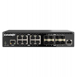 Switch manageable 10GbE QSW-M3216R-8S8T