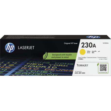 HP 230A Jaune (W2302A) - Toner HP LaserJet d'origine