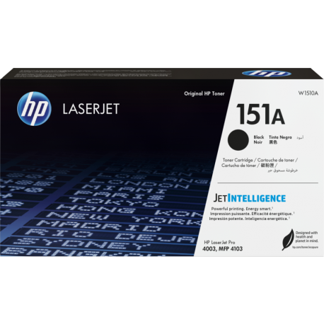Toner HP 151A Noir Sans puce (W1510A-NWC) prix Maroc