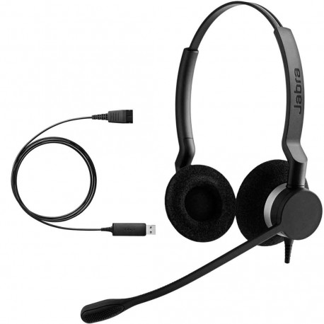 Casque-micro stéréo Jabra BIZ 2300 QD Duo Anti-Bruit 