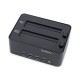 Station d'accueil pour duplicateur et nettoyeur de Disque dur HDD/SSD SATA, Dock USB 3.0 vers SATA SATDOCK2REU3 prix Maroc